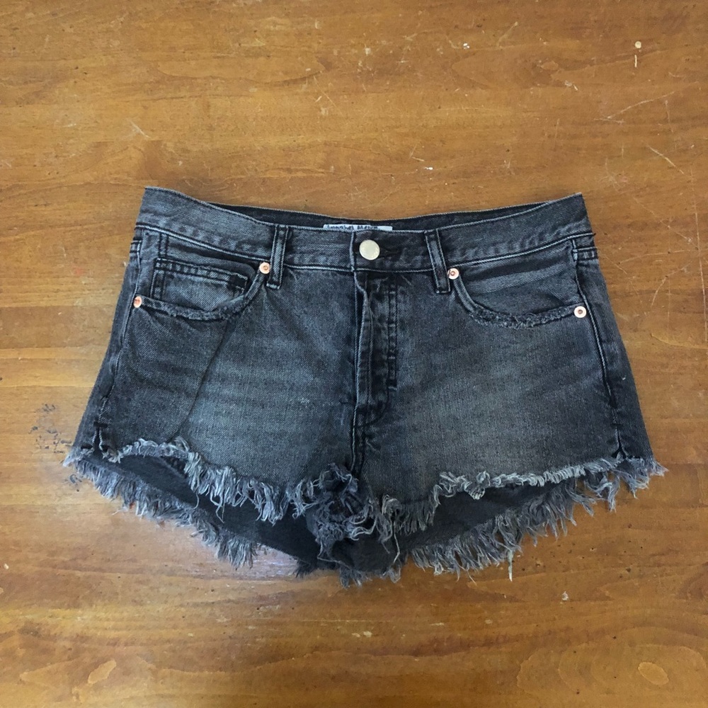 Free People Cutoff Distressed Denim Short Size 26